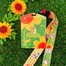Load image into Gallery viewer, ☆ Hamtaro Picnic Lanyard & Card Holder ☆