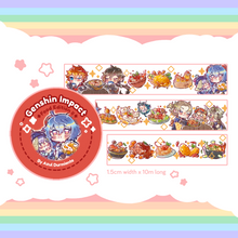 Load image into Gallery viewer, ☆ Genshin Impact Gold Washi Tape ☆