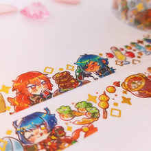 Load image into Gallery viewer, ☆ Genshin Impact Gold Washi Tape ☆