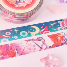 Load image into Gallery viewer, ☆ Sailor Moon Glittery / Gold Foil Washi Tape ☆