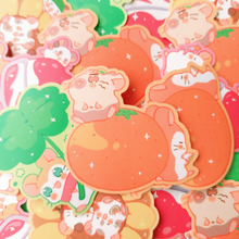 Load image into Gallery viewer, ☆ Hamtaro Rainbow Matte Stickers Vol. 1 & Vol. 2 ☆