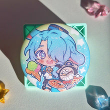 Load image into Gallery viewer, ☆ Honkai Star Rail Gallagher &amp; Misha Button Badges ☆
