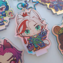 Load image into Gallery viewer, ☆ Heartsteel Rainbow Holo Charms+Standees ☆
