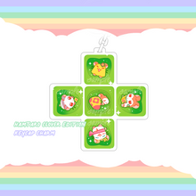 Load image into Gallery viewer, ☆Hamtaro Clover Keycaps Charm ☆
