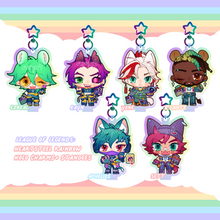 Load image into Gallery viewer, ☆ Heartsteel Rainbow Holo Charms+Standees ☆
