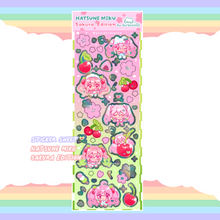 Load image into Gallery viewer, ☆ Miku Sakura Edition Sticker Sheet ☆
