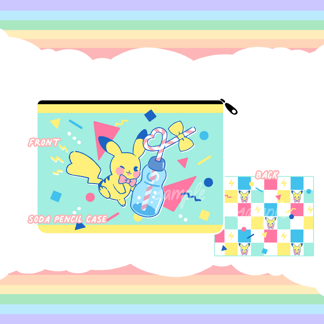 ☆ Soda Pencil Case ☆