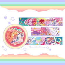 Load image into Gallery viewer, ☆ Sailor Moon Glittery / Gold Foil Washi Tape ☆
