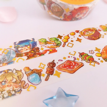 Load image into Gallery viewer, ☆ Genshin Impact Gold Washi Tape ☆
