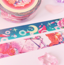 Load image into Gallery viewer, ☆ Sailor Moon Glittery / Gold Foil Washi Tape ☆
