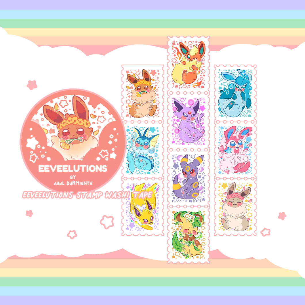 ☆ Evolutions Stamp Washi Tape ☆