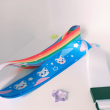 Load image into Gallery viewer, ☆ Rainbow Cat Lanyard / Card Holder ☆
