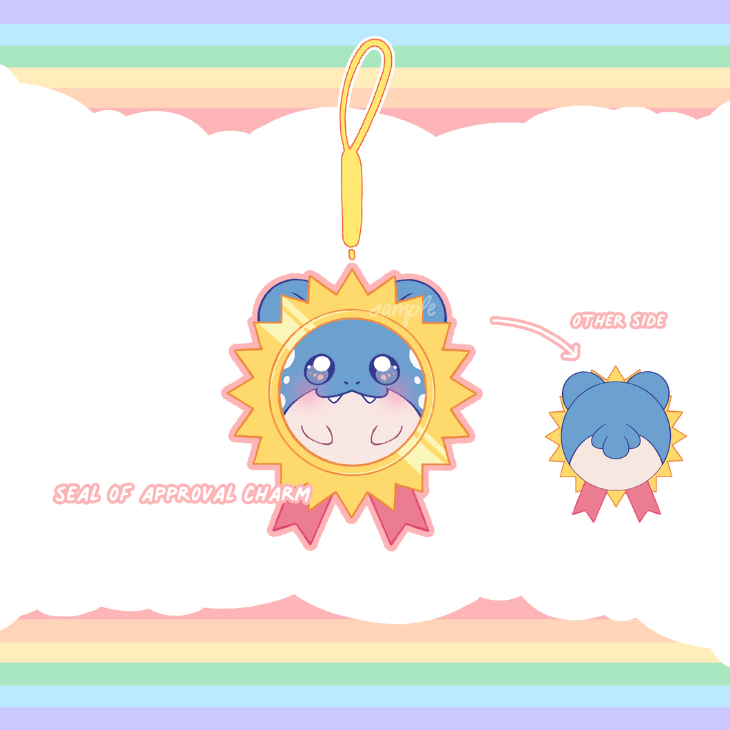 ☆ Seal of Approval Acrylic Charm ☆